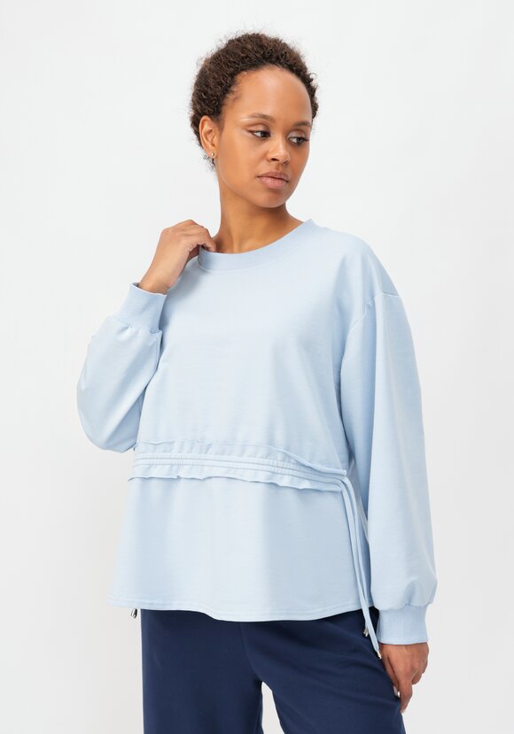 Свитшот с кулиской на талии шир.  580, рис. 13