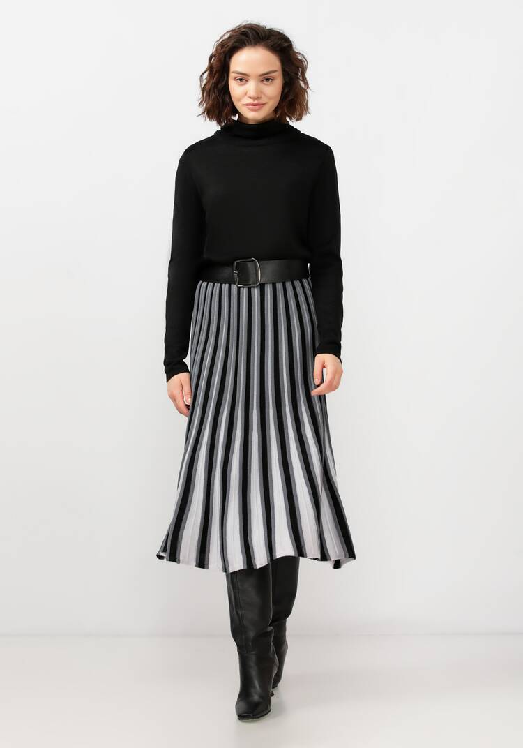 Юбка плиссе мультиколор шир.  750, рис. 17