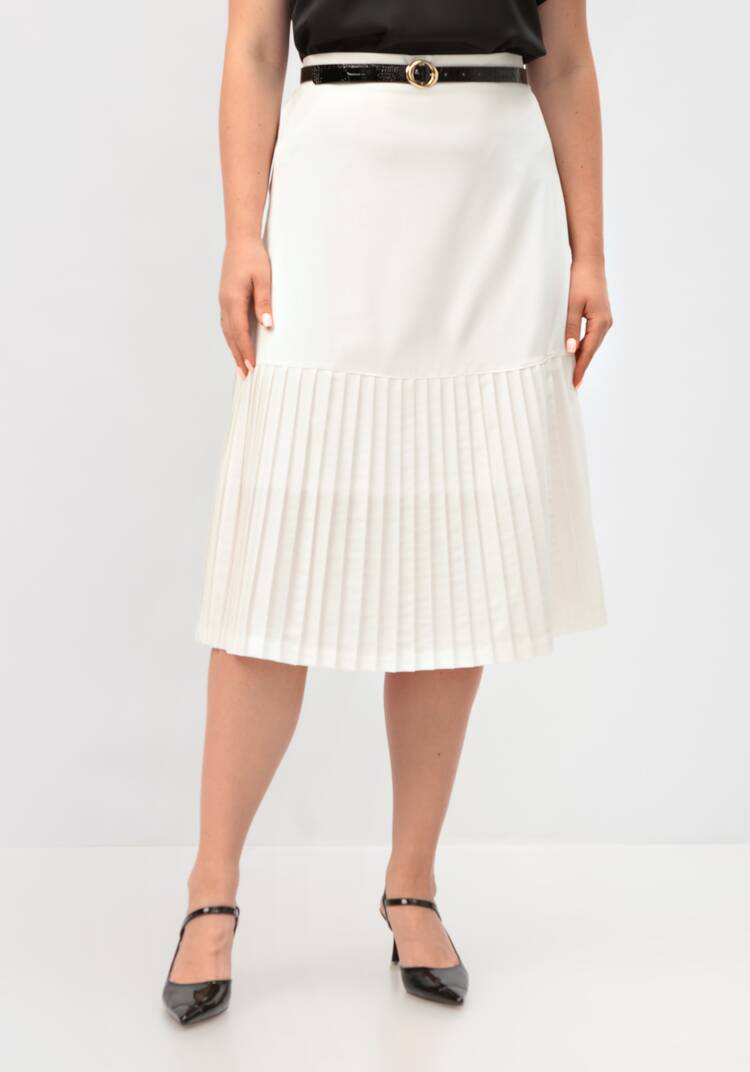 Юбка с плиссированным краем шир.  750, рис. 9