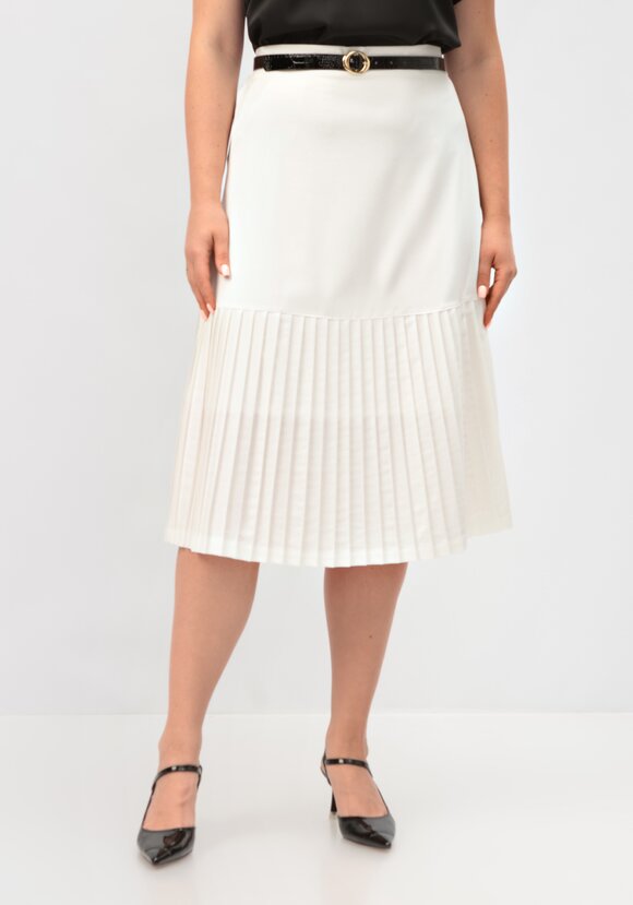 Юбка с плиссированным краем шир.  580, рис. 9