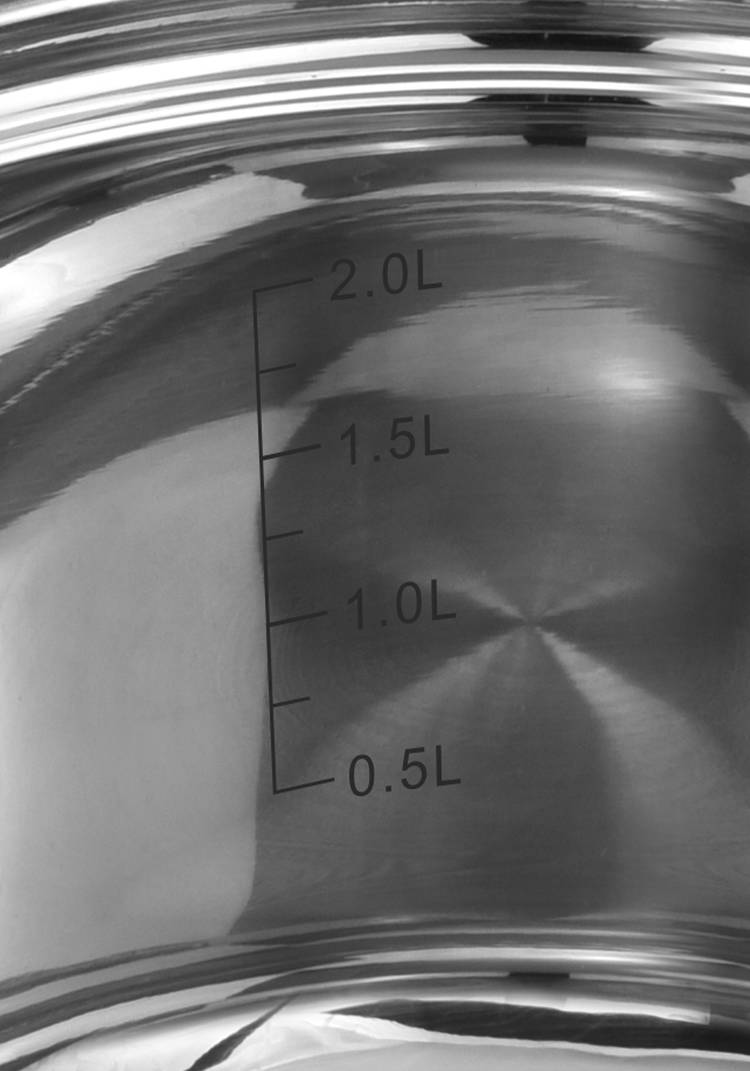 Кастрюля с крышкой и мерной шкалой шир.  750, рис. 8