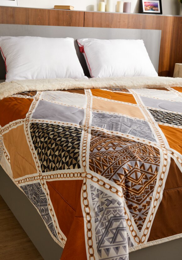 Плед -одеяло меховое Тибет шир.  580, рис. 14