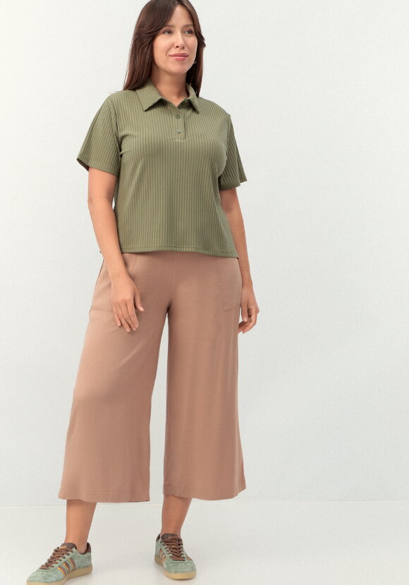 Поло с коротким рукавом из ткани лапша шир.  580, рис. 16