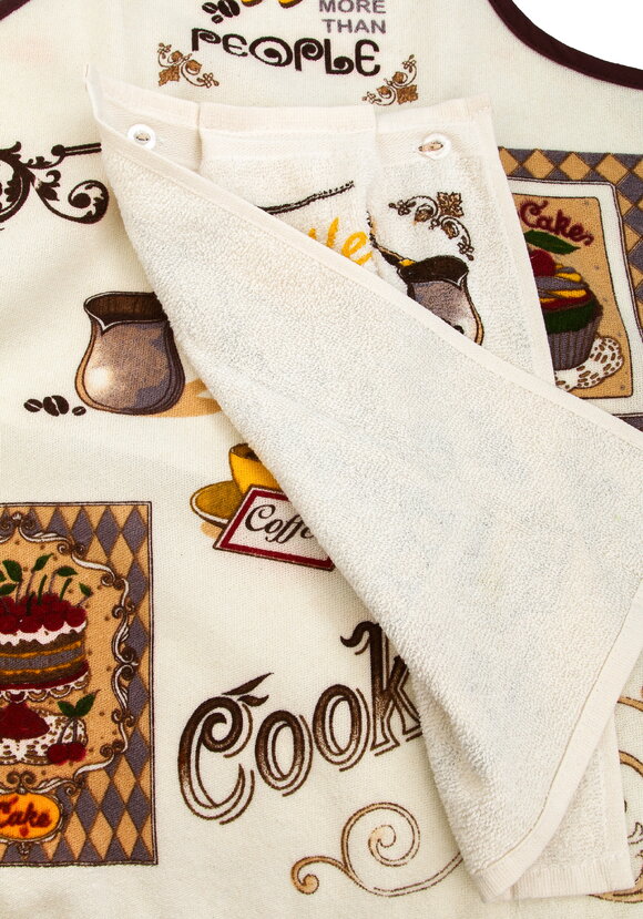 Фартук прорезиненный с полотенцем шир.  580, рис. 5