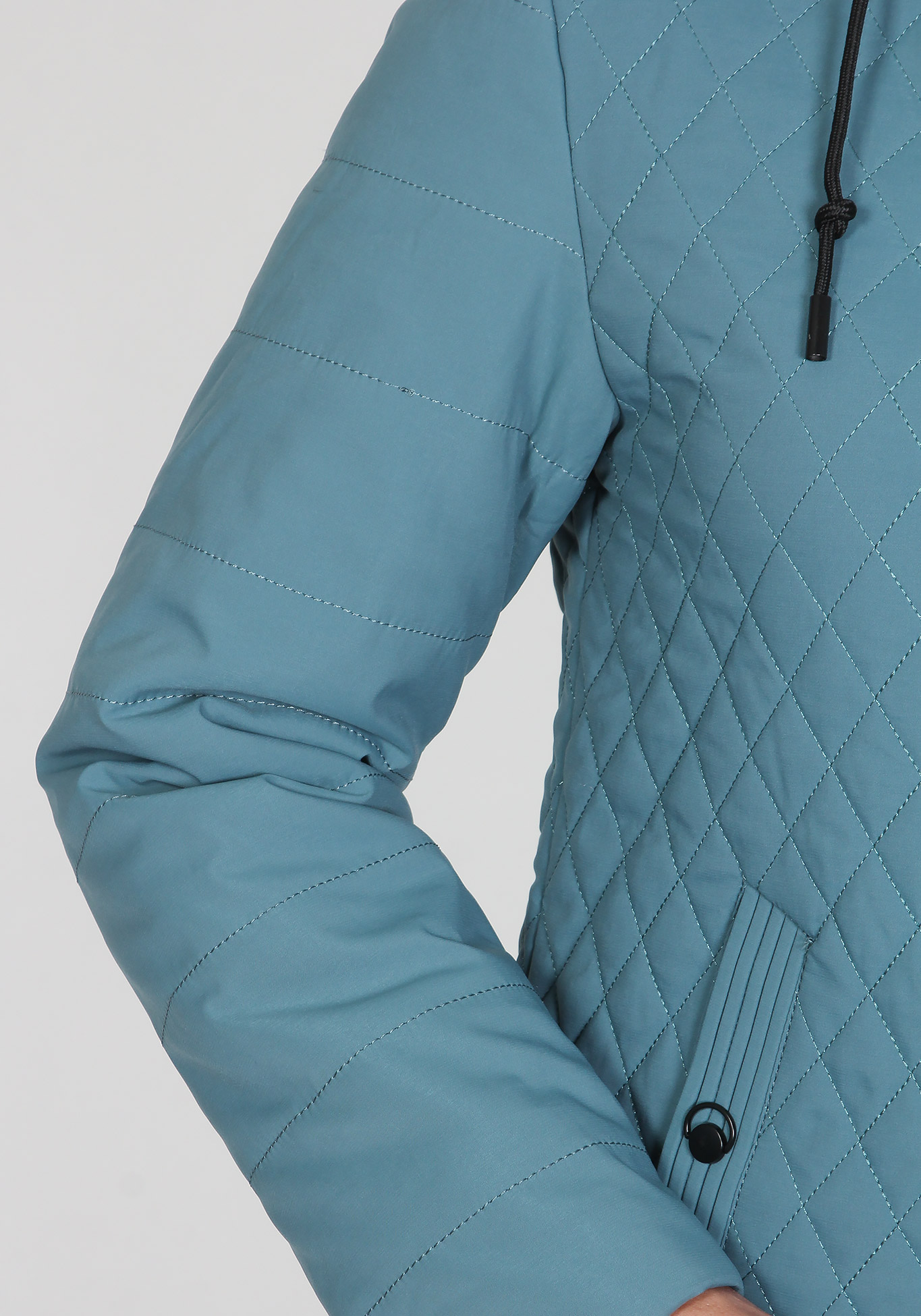 Куртка женская "Ребекка", размер 52, цвет мятный - фото 8