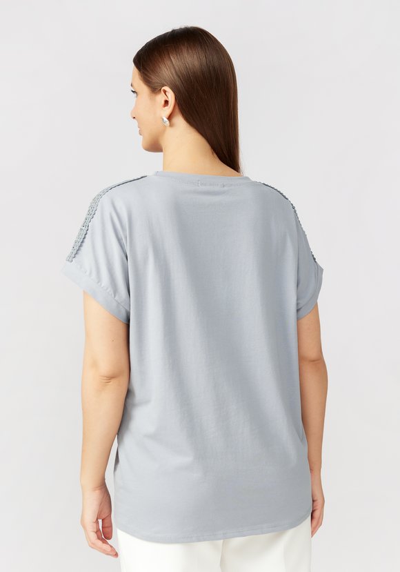 Блуза женская Джина шир.  580, рис. 8