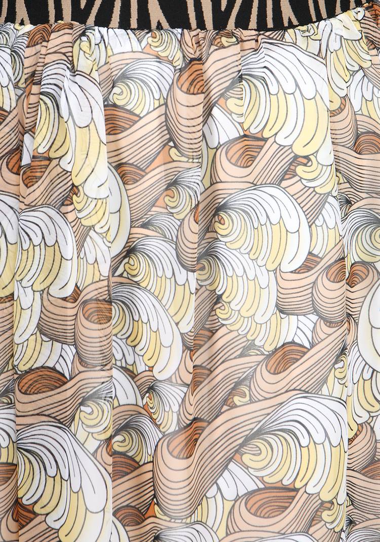 Юбка-миди со сборкой шир.  750, рис. 4