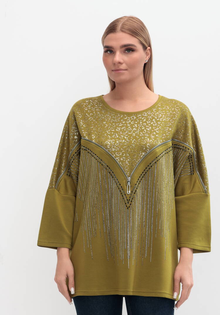 Блуза Кaтрин шир.  750, рис. 4