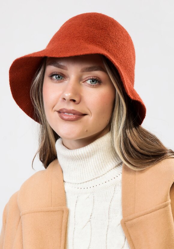 Панама из шерсти альпаки шир.  580, рис. 1