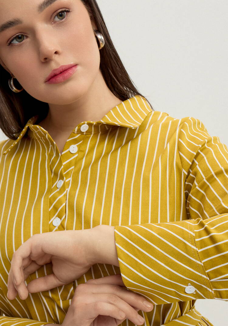 Платье-рубашка с отложным воротником шир.  750, рис. 12