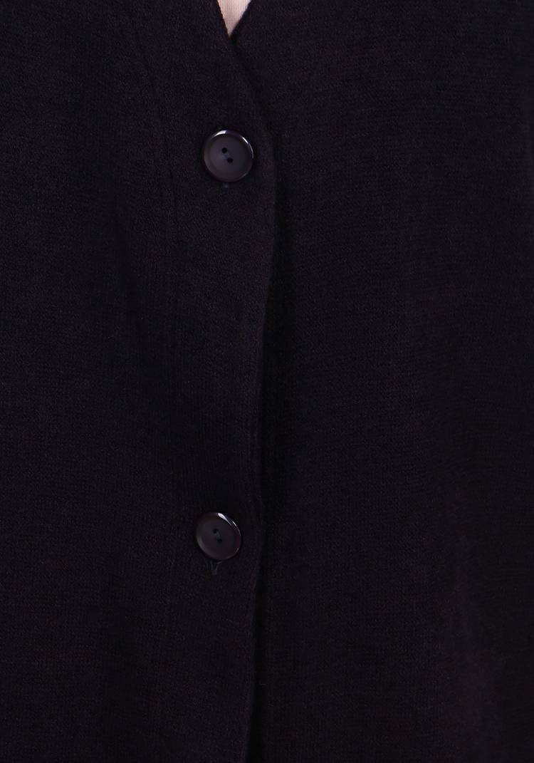 Кардиган на пуговицах с длинным рукавом шир.  750, рис. 5