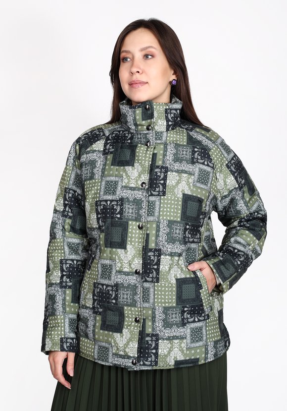 Куртка Оригинальный принт шир.  580, рис. 2