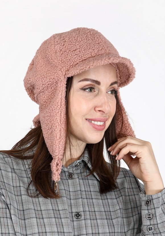 Шапка ушанка с козырьком шир.  580, рис. 8