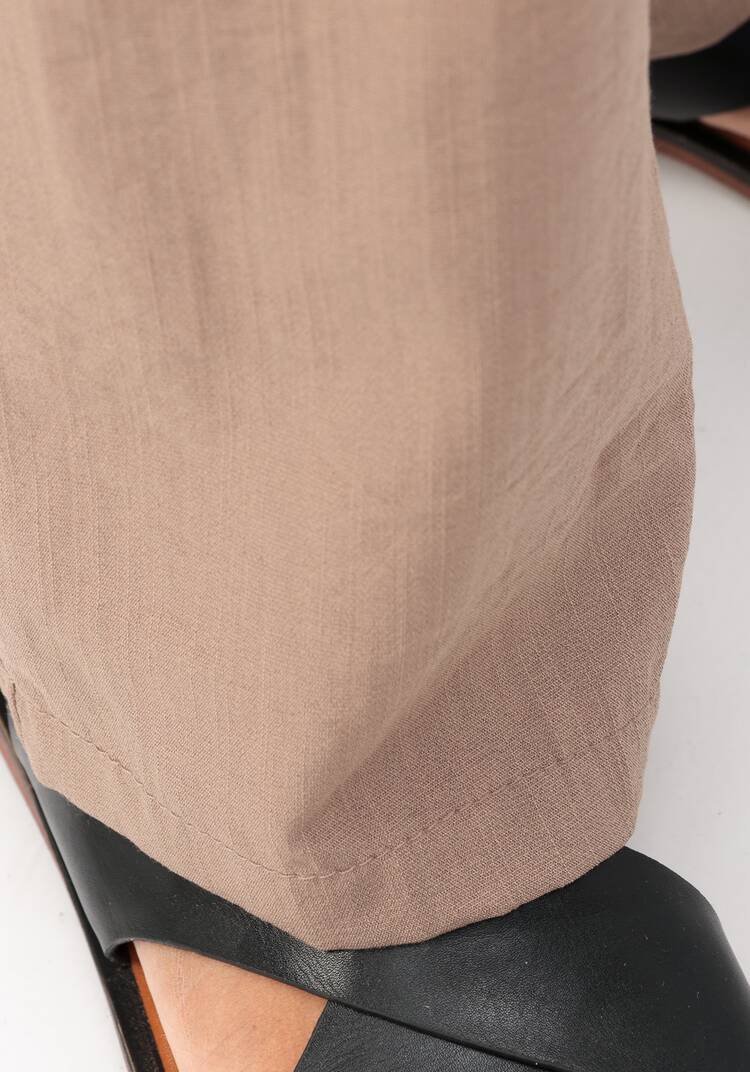 Брюки свободного кроя с защипами на поясе шир.  750, рис. 14