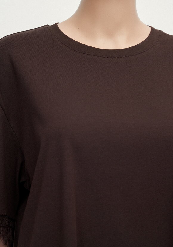 Блуза с отделкой из кружевa шир.  580, рис. 14