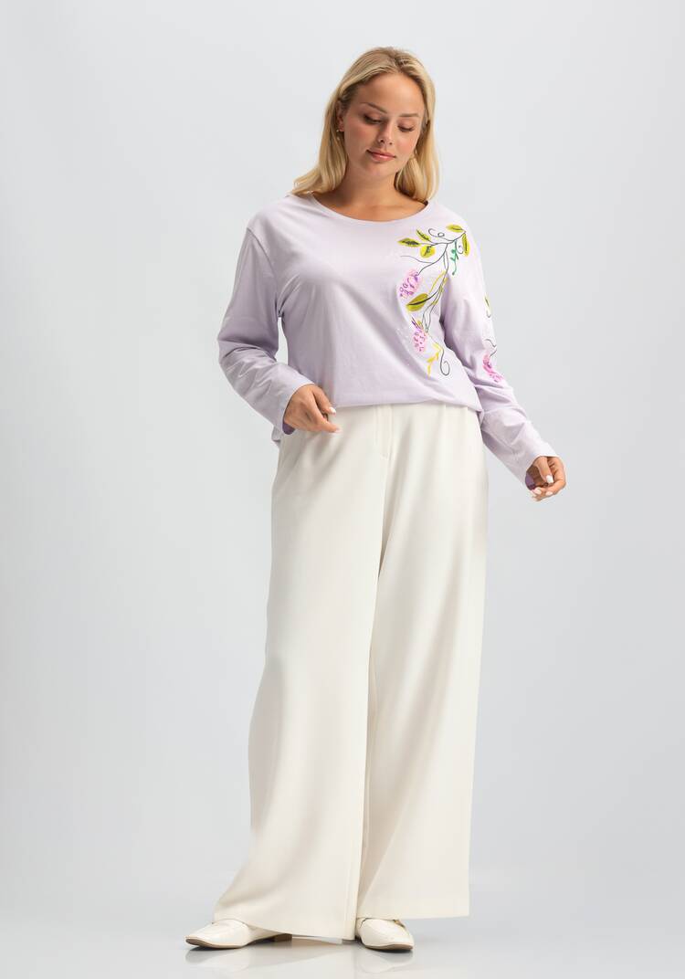 Лонгслив с вышивкой шир.  750, рис. 35