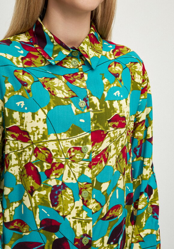 Блуза Калейдоскоп лепестков шир.  580, рис. 28