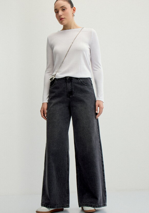 Джемпер базовый однотонный шир.  580, рис. 2