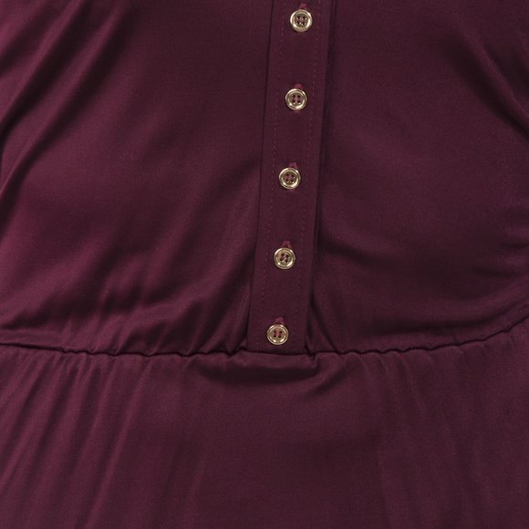 Платье-макси с длинным рукавом и поясом шир.  580, рис. 7