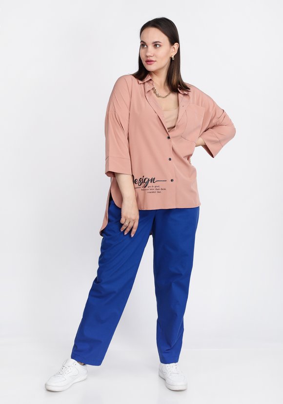 Блуза Мелодичное соло шир.  580, рис. 1