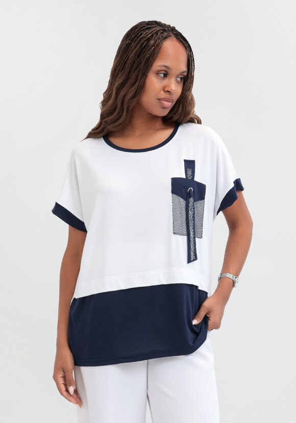 Блуза Сюзанна шир.  580, рис. 1