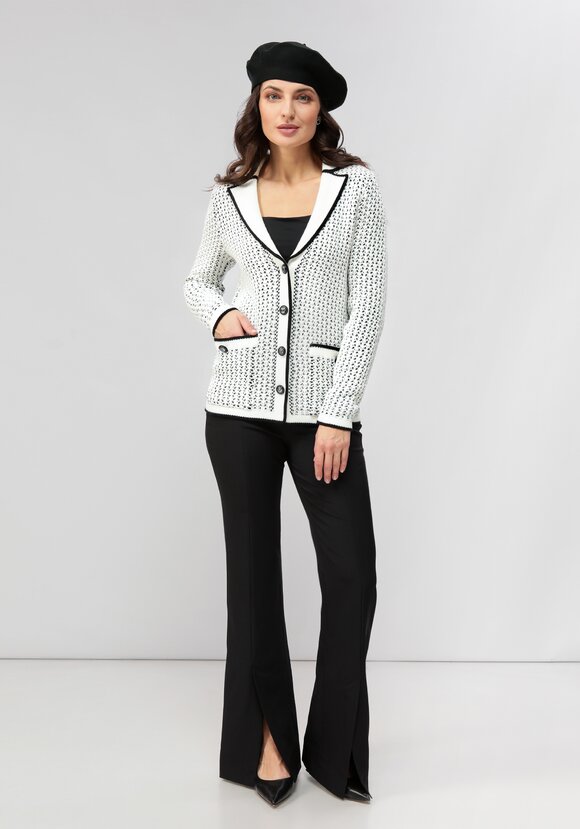 Пиджак с воротником и накладными карманами шир.  580, рис. 9