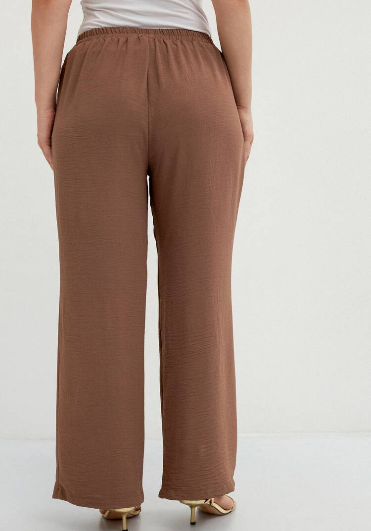 Брюки широкие с резинкой по поясу шир.  750, рис. 23