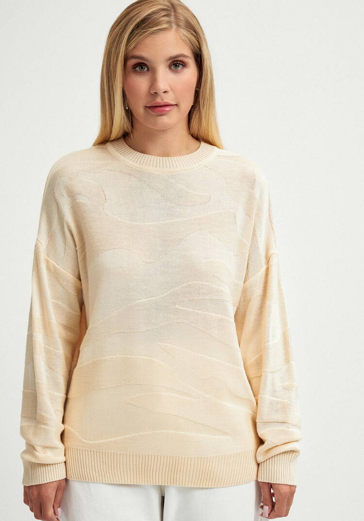 Джемпер с 3D-рисунком шир.  750, рис. 4