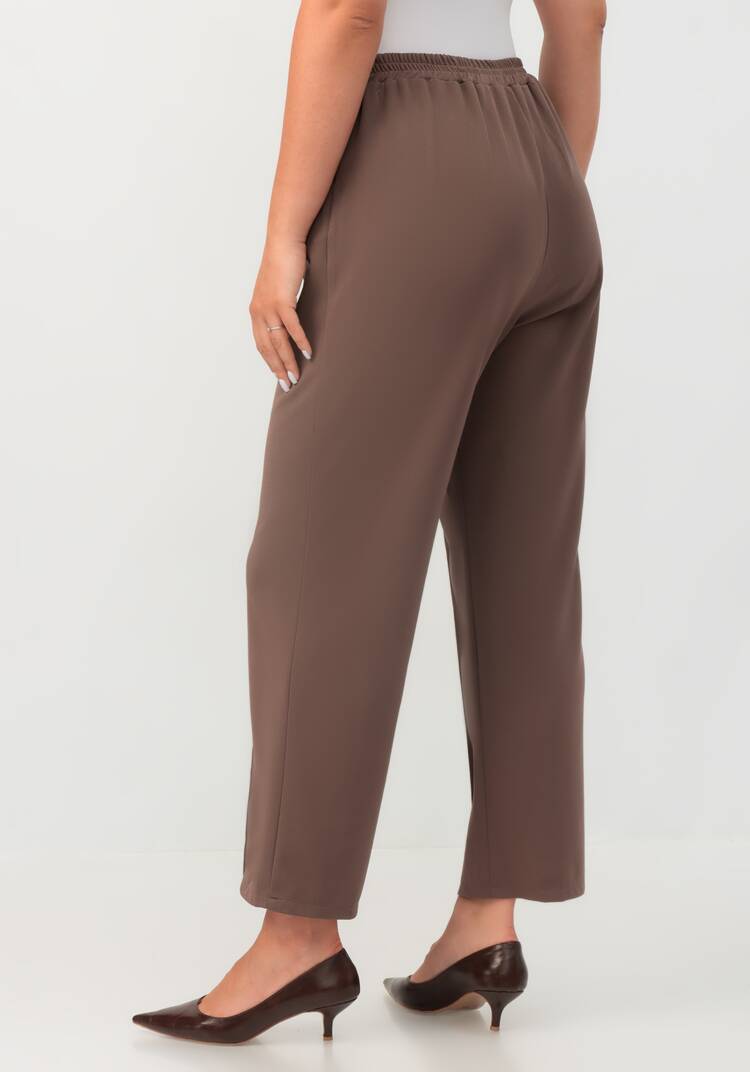 Брюки прямые на резинке по поясу шир.  750, рис. 3