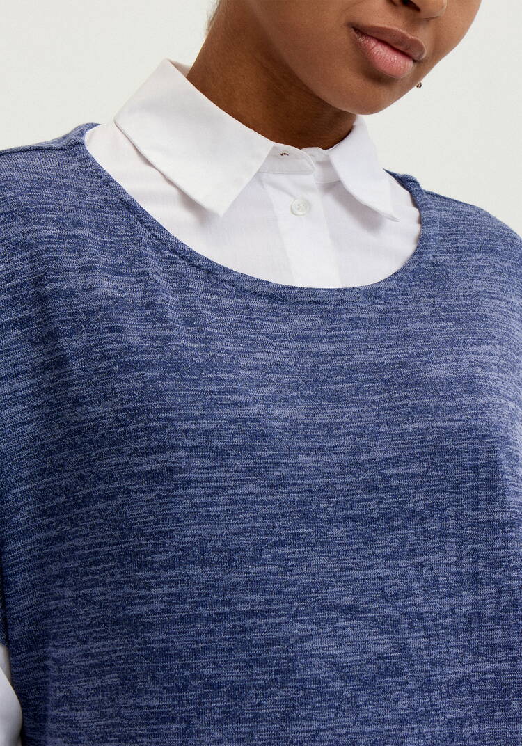 Жилет с ассиметричным низом шир.  750, рис. 24