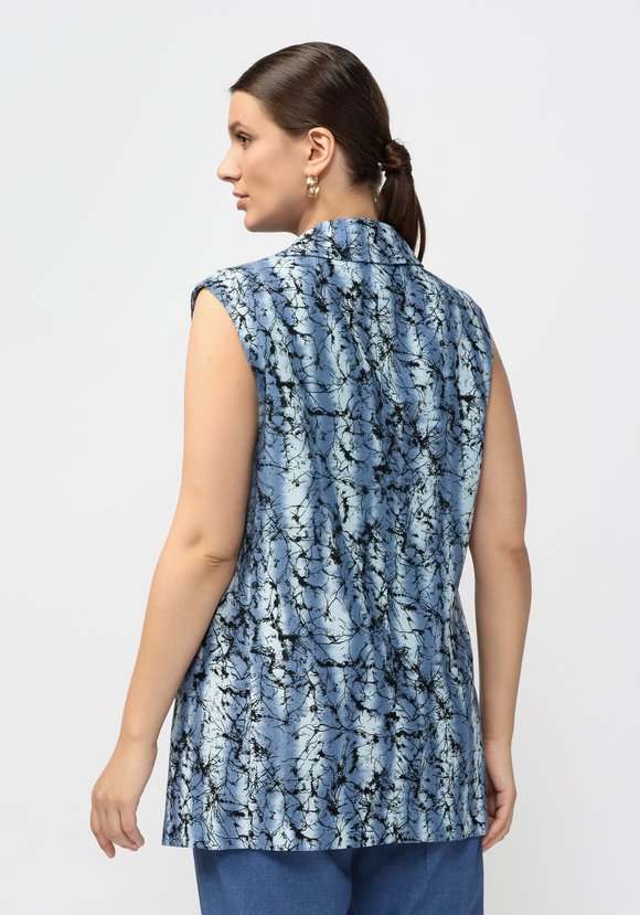 Жилет двубортный Полет шир.  580, рис. 19