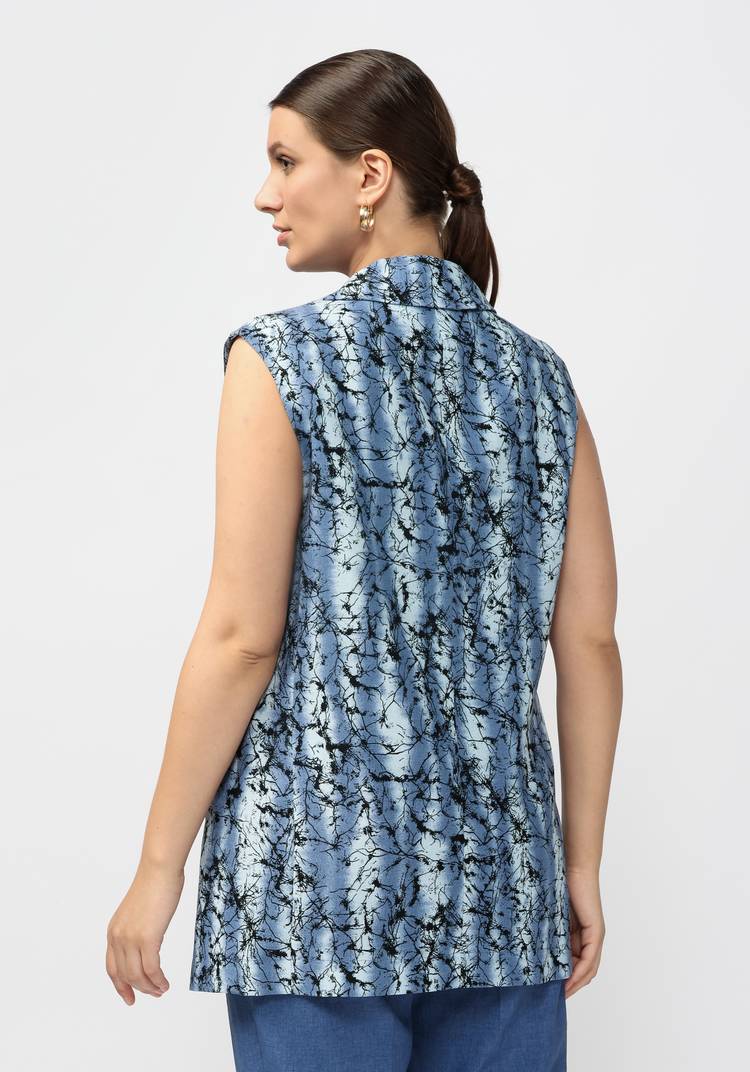 Жилет двубортный Полет шир.  750, рис. 19