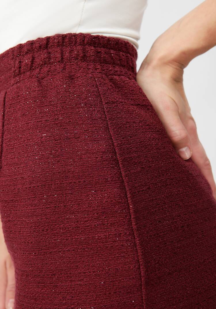 Юбка классика с резинкой на поясе и шлицей шир.  750, рис. 4