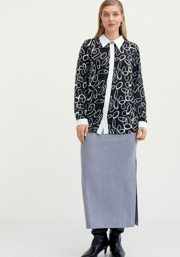 Блуза Анисья шир.  580, рис. 2