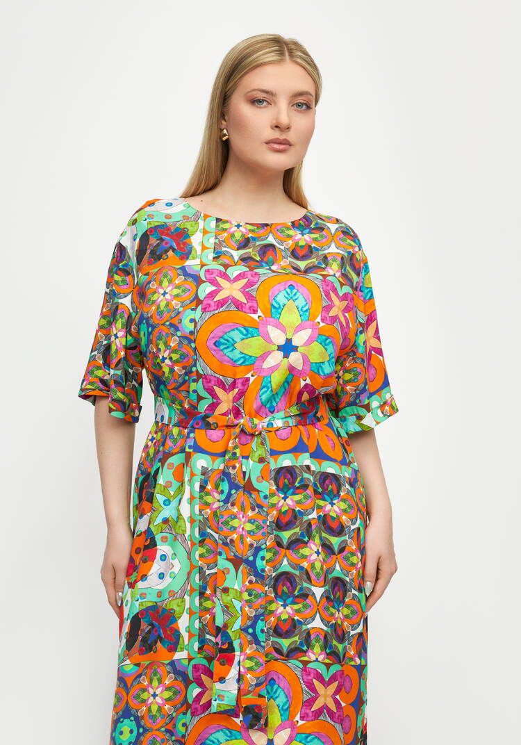 Платье Грани калейдоскопа шир.  750, рис. 2
