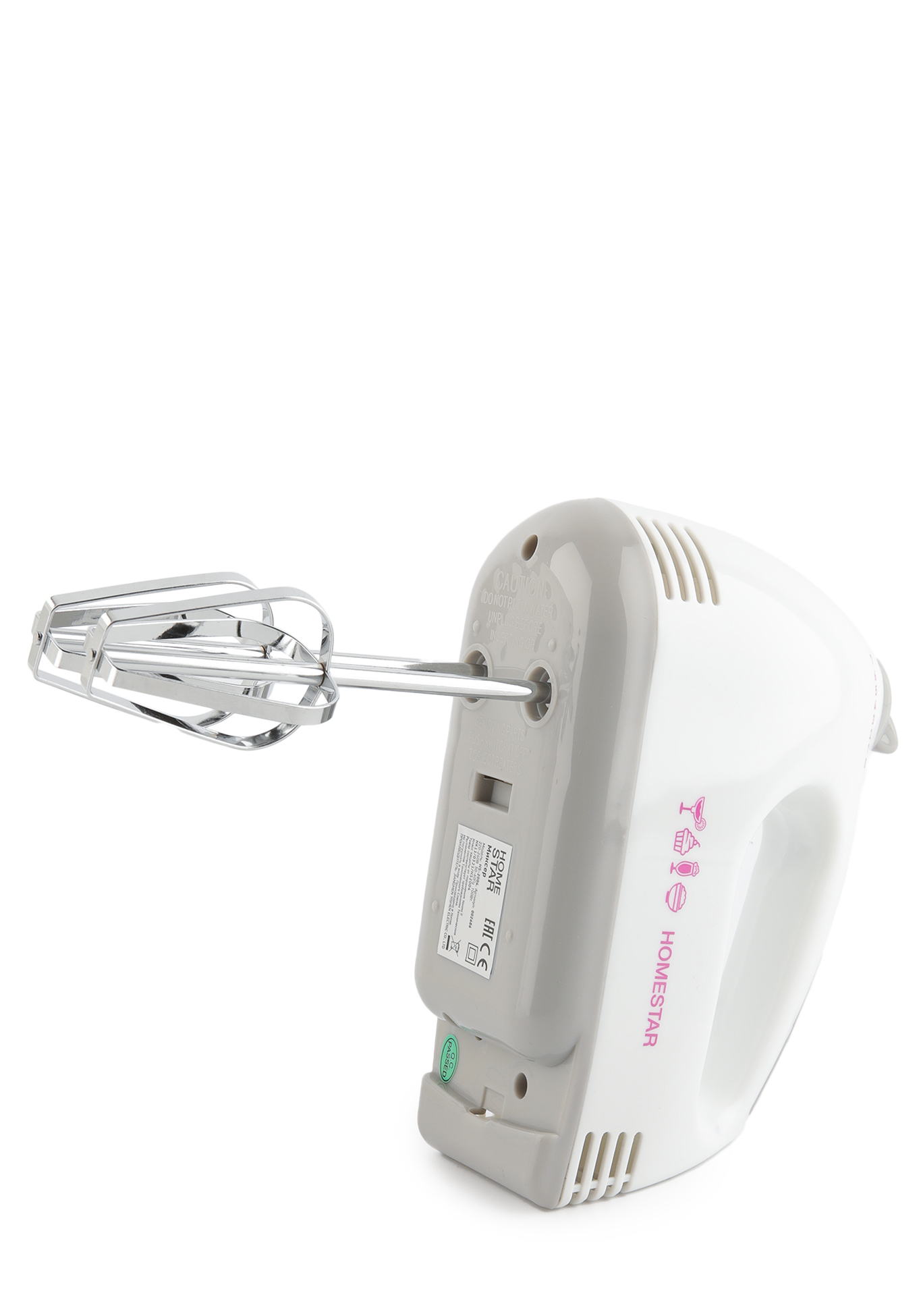 Лёгкий и компактный ручной миксер