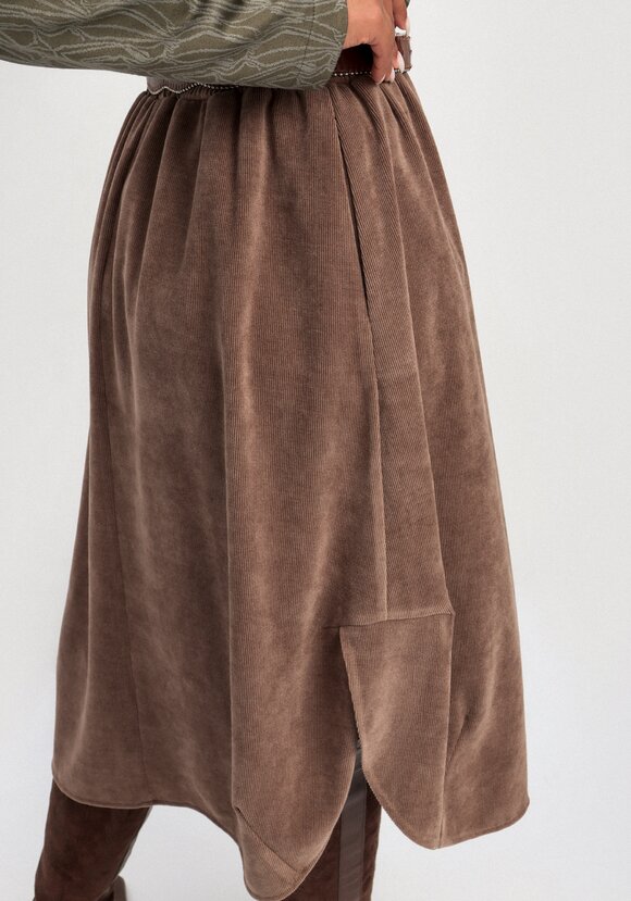 Юбка с разрезами по бокам шир.  580, рис. 3