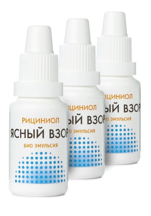 Эмульсия Рициниол Ясный взор, 3 шт. шир.  580, рис. 1