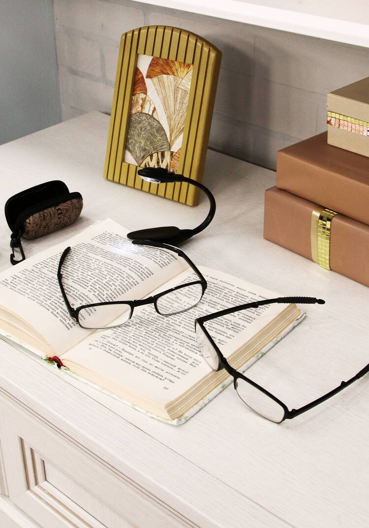 Очки Фокус Плюс 2 шт+ Лампа на прищепке шир.  750, рис. 2