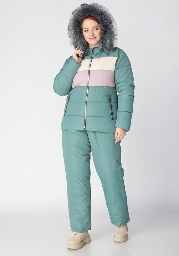 Костюм горнолыжный с мехом шир.  580, рис. 2