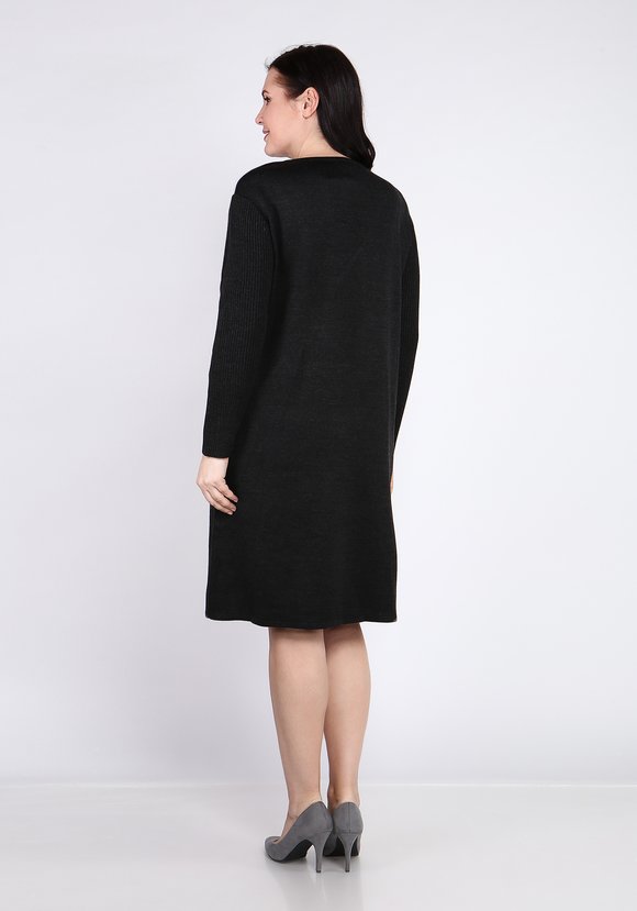 Платье с асимметричной молнией спереди шир.  580, рис. 11