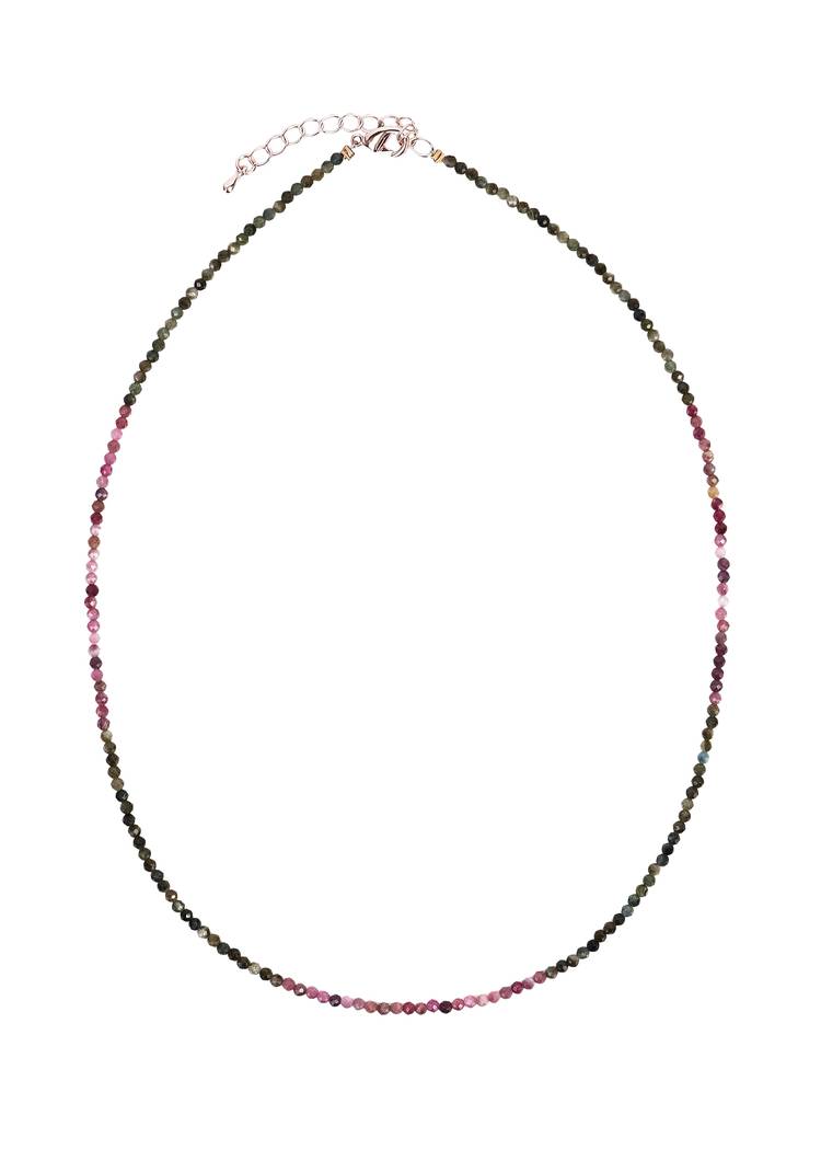 Колье Арбузный турмалин шир.  750, рис. 1