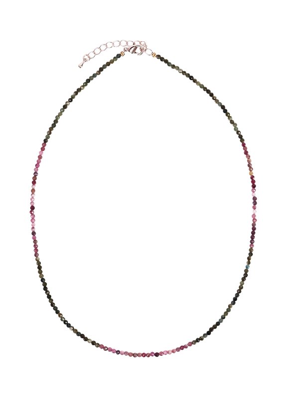 Колье Арбузный турмалин шир.  580, рис. 1