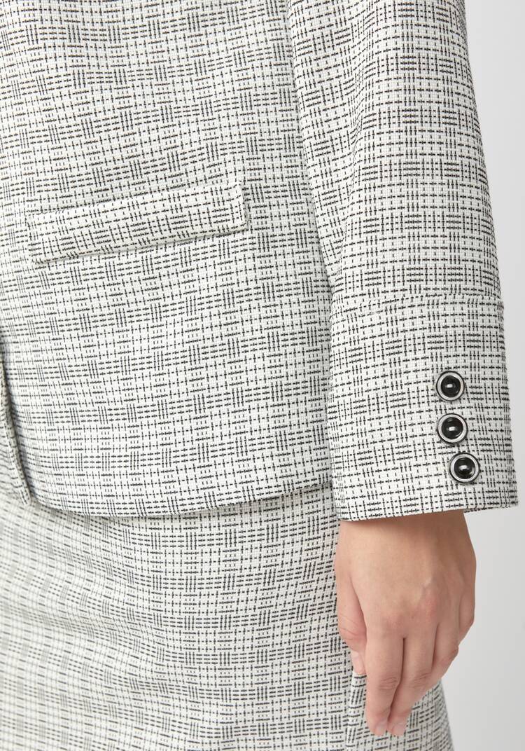 Пиджак на пуговицах из трикотажной ткани шир.  750, рис. 13