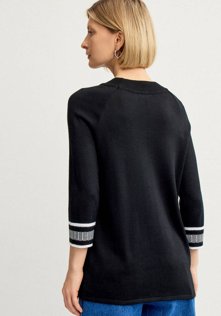 Джемпер с рукавом реглан до локтя шир.  750, рис. 24