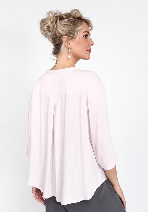 Блуза с асимметричной застежкой на кнопках шир.  580, рис. 6