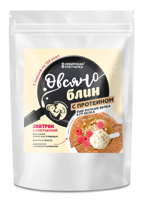 Овсяноблин (смесь для приготовления) 2 уп. шир.  580, рис. 4