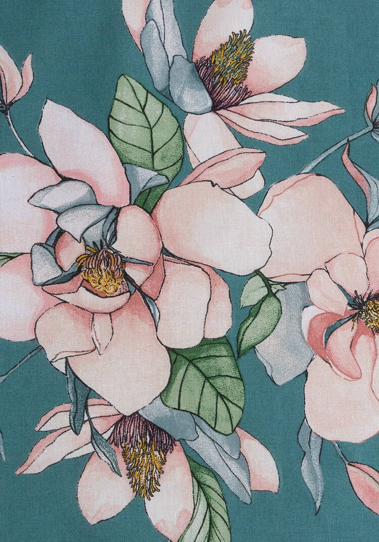 КПБ поплин Райский сад шир.  750, рис. 3