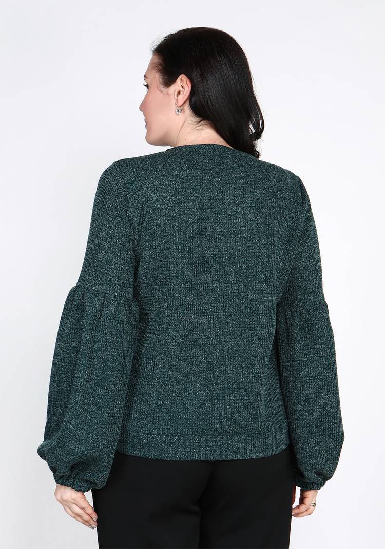 Джемпер с рукавами-фонариками шир.  750, рис. 4