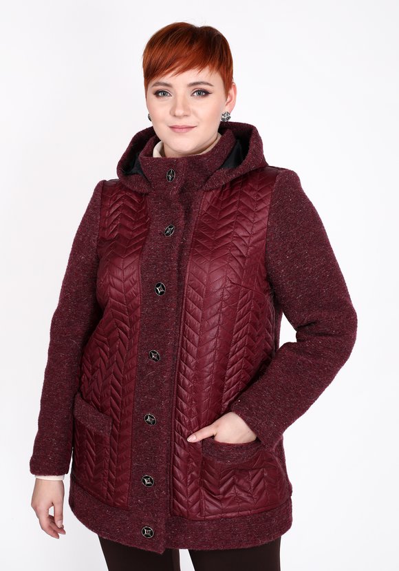 Пальто полуприлегающего силуэта шир.  580, рис. 9